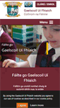 Mobile Screenshot of gaelscoiluifhiaich.ie